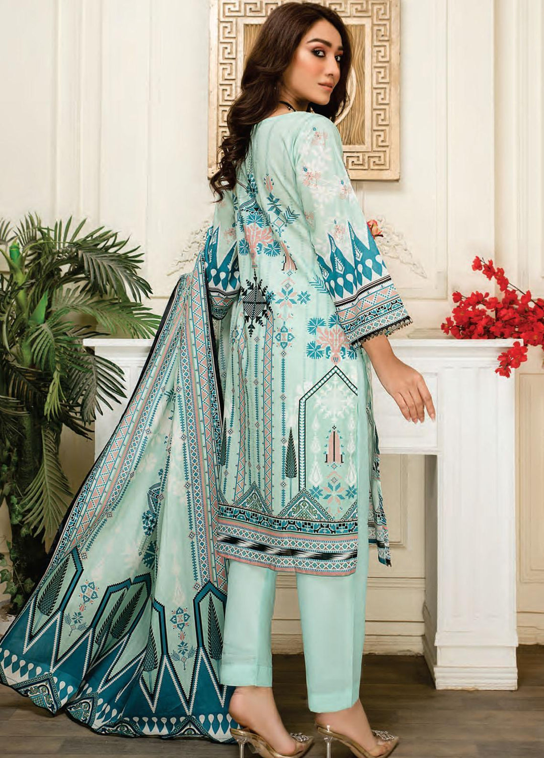Universal By Sitara Printed Lawn Suits Unstitched 3 Piece SIT22US D-56 - Summer Collection