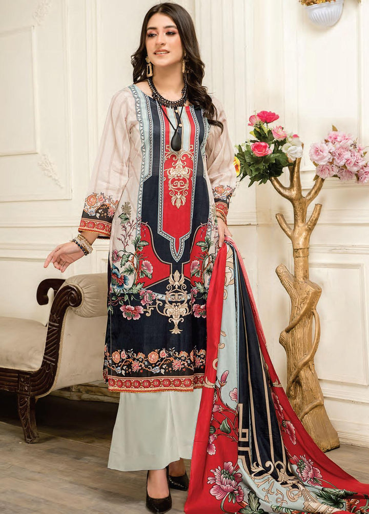 Universal By Sitara Printed Lawn Suits Unstitched 3 Piece SIT22US D-59 - Summer Collection