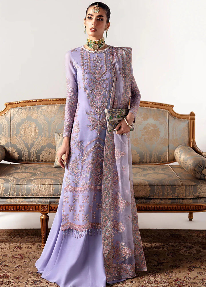 Unkahi Baaten By Jamnii Embroidered Chiffon Unstitched Suits 3 Piece JMN25UB Larah - Festive Collection