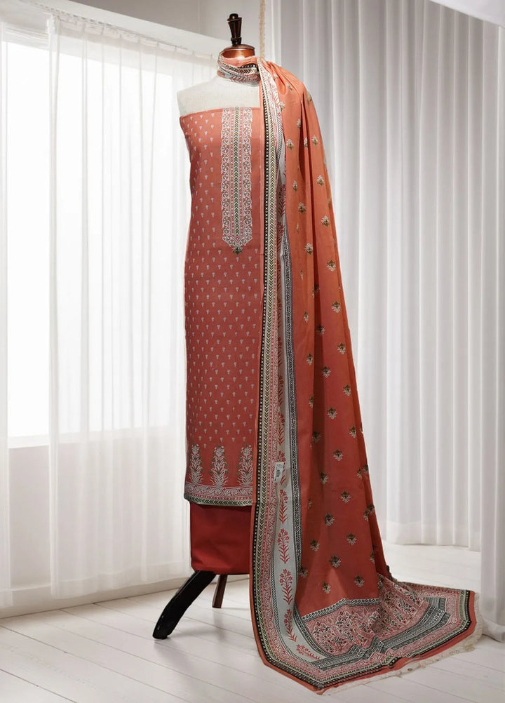 Farah n Faria By Bin Saeed Printed Lawn Suit Unstitched 3 Piece BS24F D-13A - Summer Collection