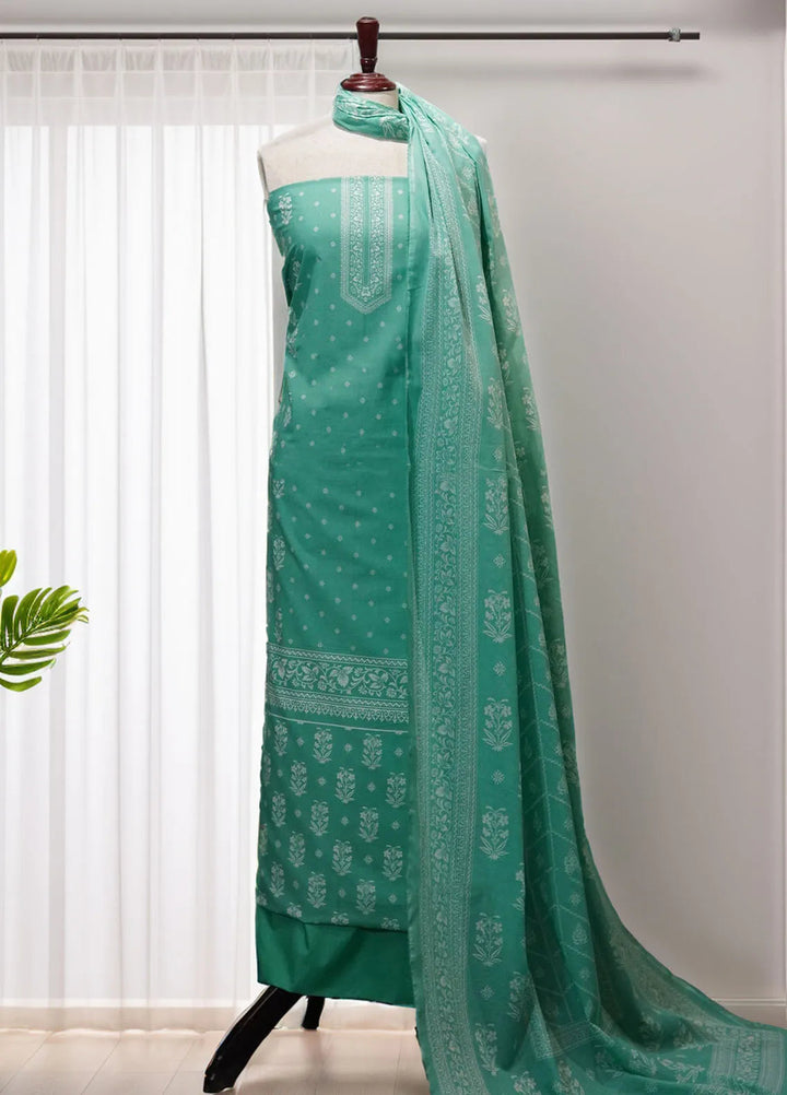 Digital Print By Bin Saeed Printed Lawn Suit Unstitched 3 Piece BS24F D-28 - Summer Collection