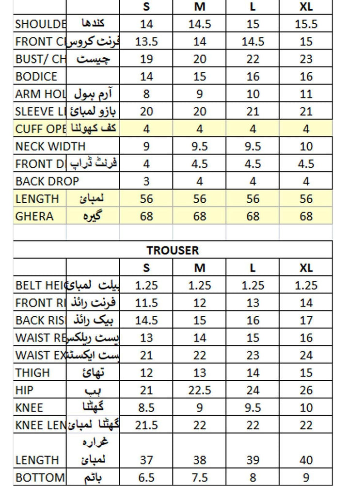 Mohagni Pret Embroidered Organza 3 Piece Suit MGP-14