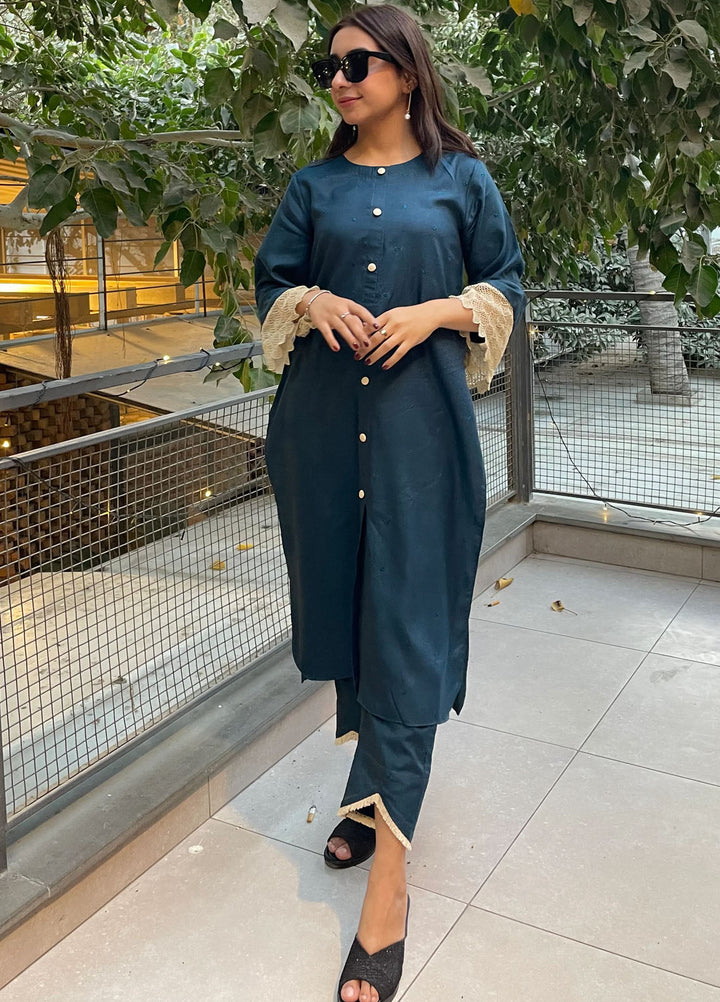 Urban Cut Pret Embroidered Cotton 2 Piece Suit UC2PC0153