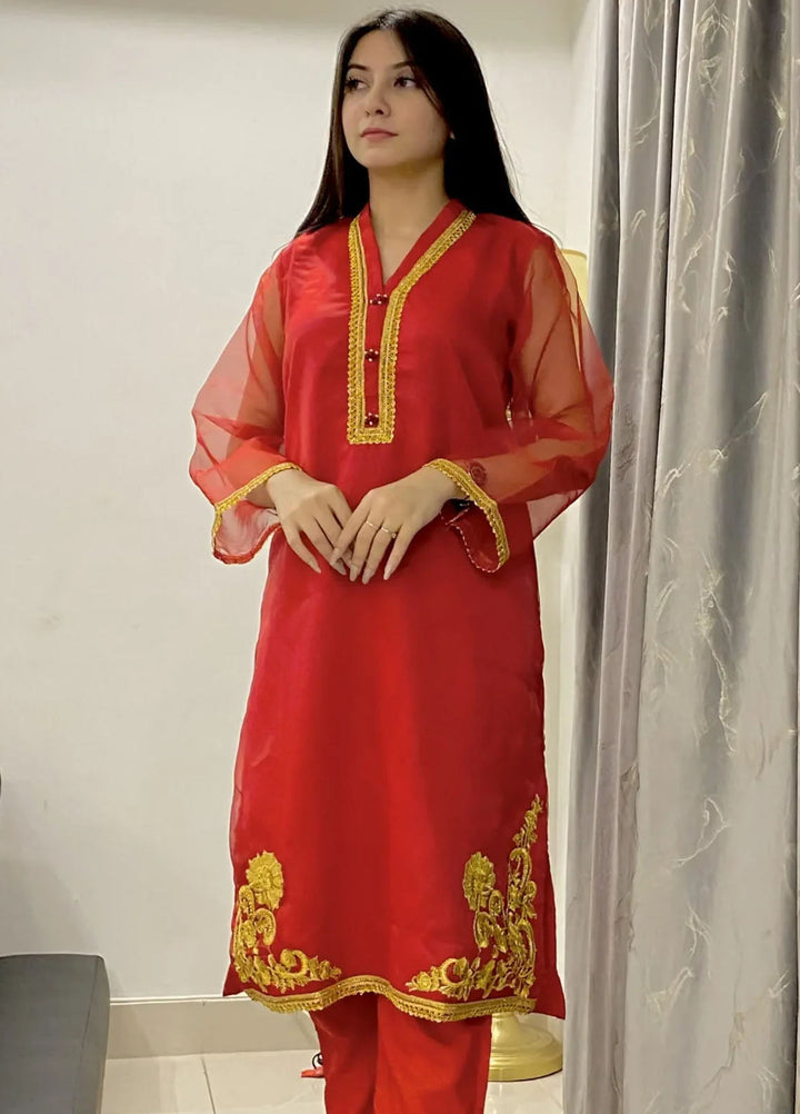 Urban Cut Pret Embroidered Cotton 2 Piece Suit UC2PE00401