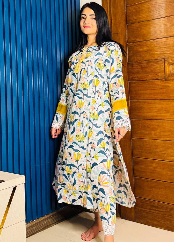 Urban Cut Pret Embroidered Cotton 2 Piece Suit UC2PE0150