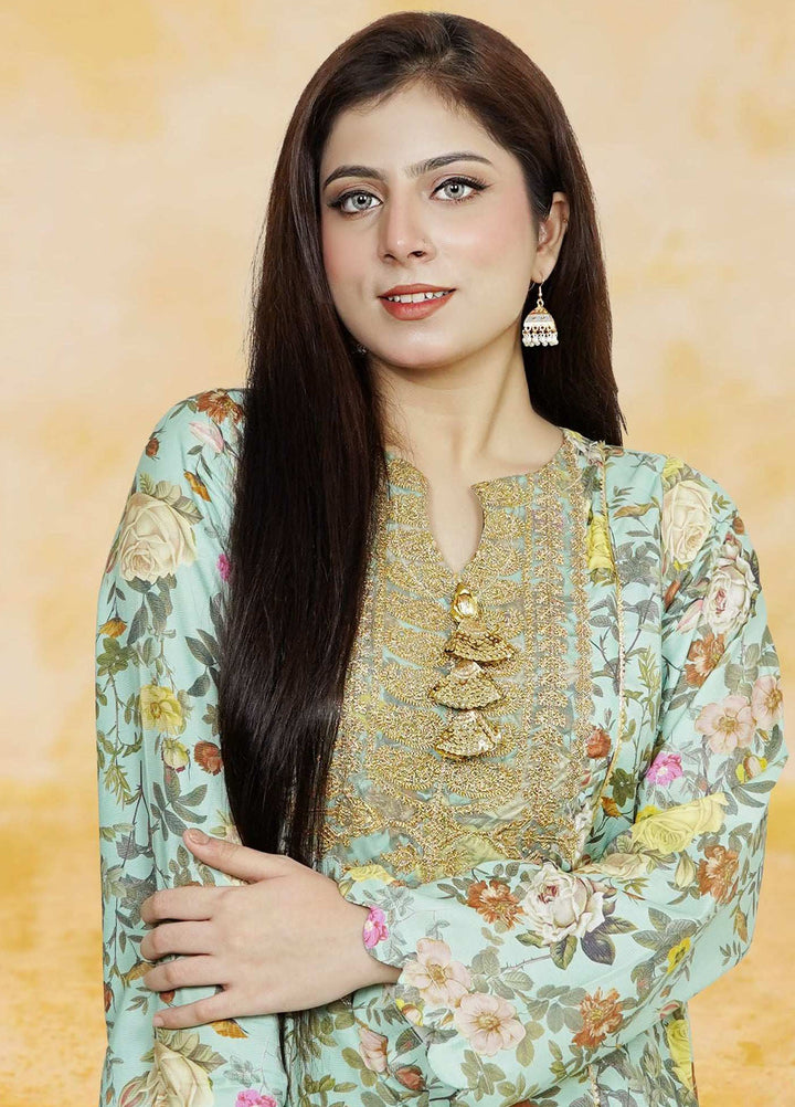 Urban Cut Pret Embroidered Cotton 2 Piece Suit UC2PE0158