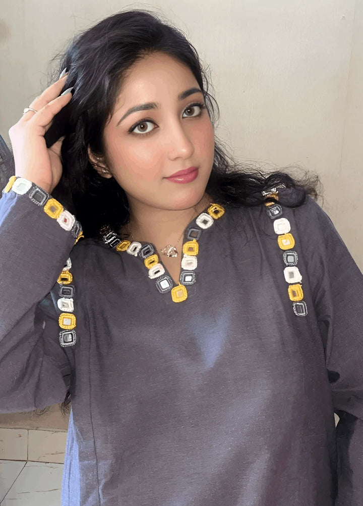 Urban Cut Pret Embroidered Cotton 2 Piece Suit UC2PE0162