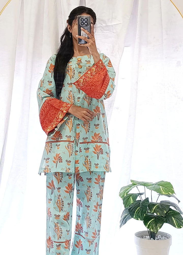 Urban Cut Pret Embroidered Lawn 2 Piece Suit UC2PE0161