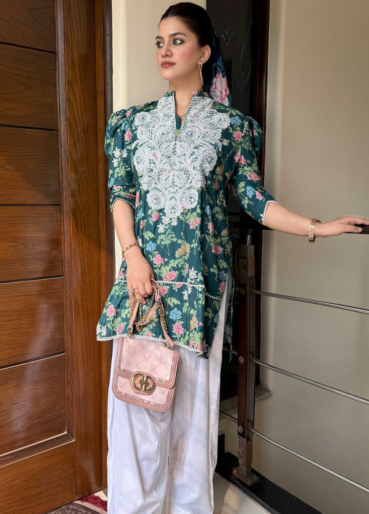 Urban Cut Pret Embroidred Cotton 2 Piece Suit C0193