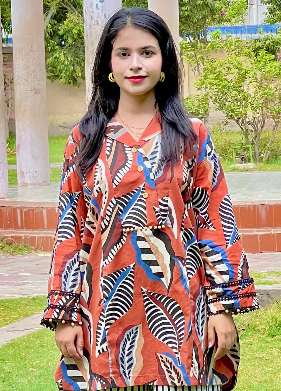 Urban Cut Pret Plain Cotton 1 Piece C0195