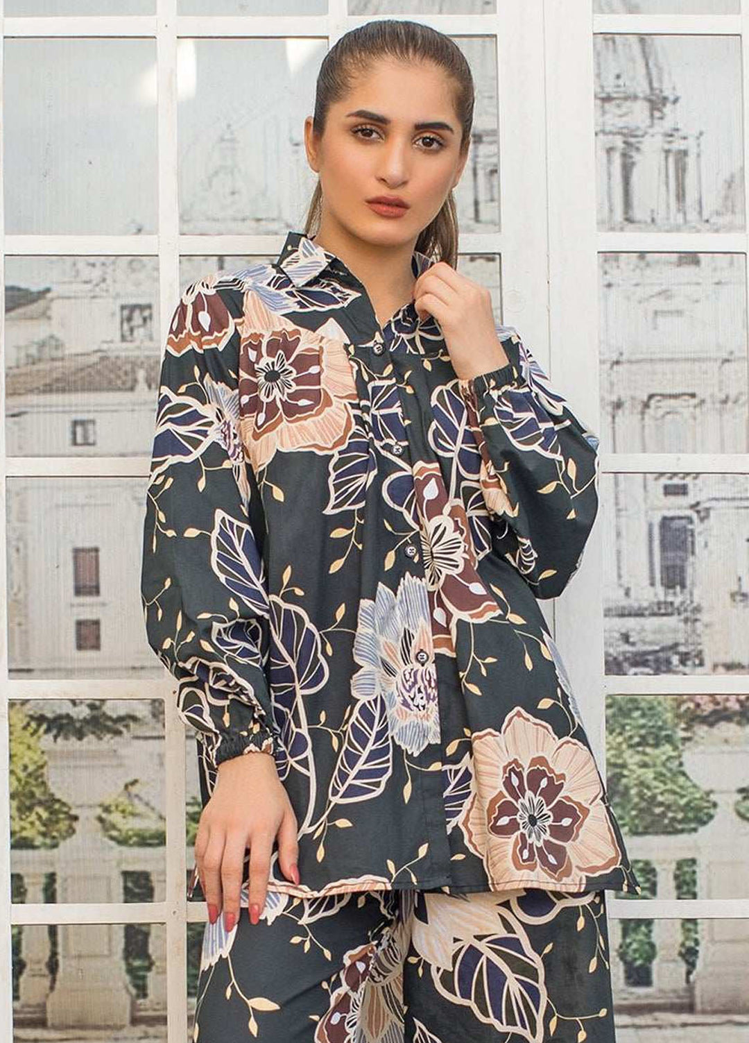 Urban Cut Pret Plain Cotton 2 Piece Suit UC2PC0090