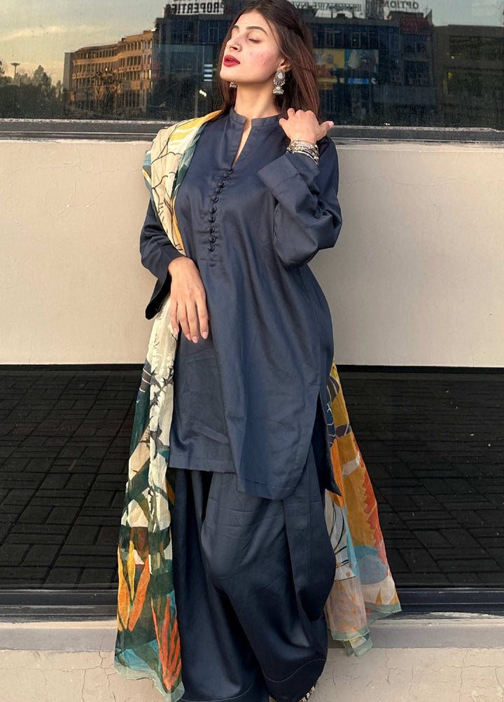 Urban Cut Pret Plain Cotton 2 Piece Suit UC2PC0169