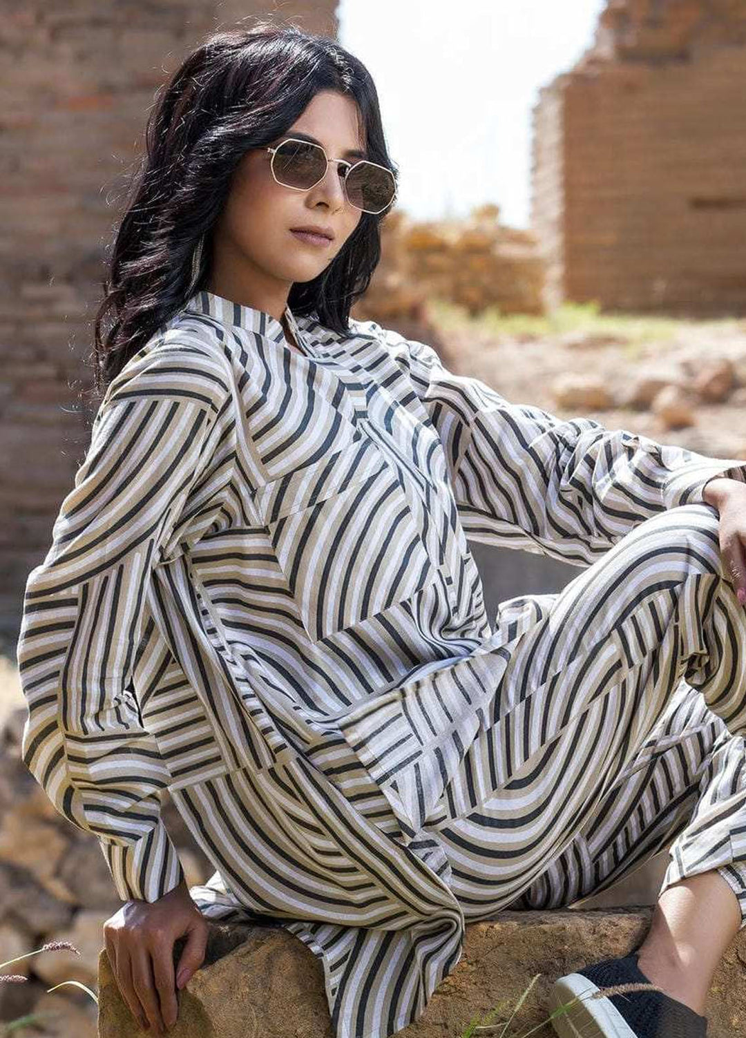 Urban Cut Pret Plain Cotton 2 Piece UC-2P-C0115