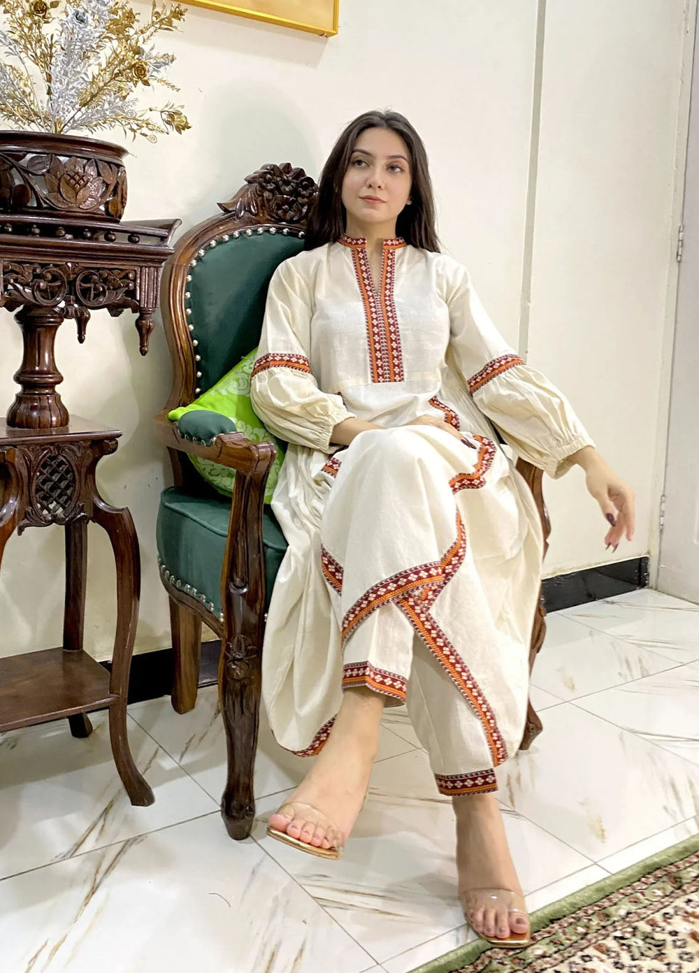 Urban Cut Pret Printed Cotton 2 Piece Suit UC2PE00271