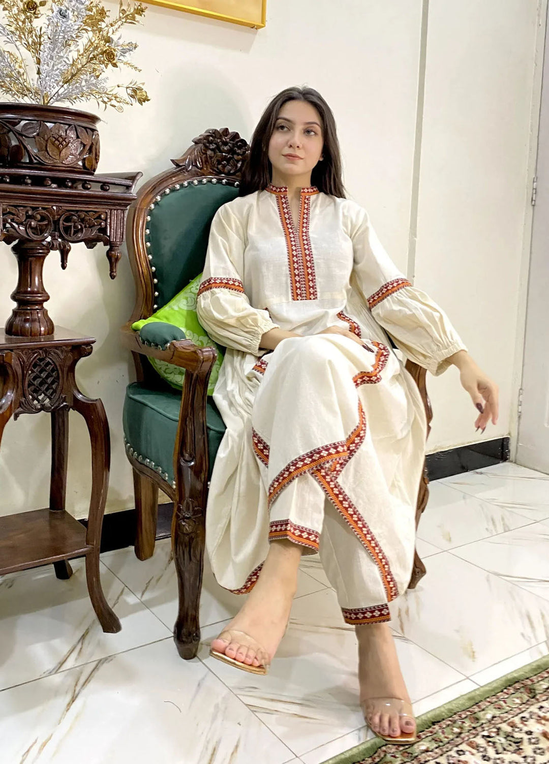 Urban Cut Pret Printed Cotton 2 Piece Suit UC2PE00271