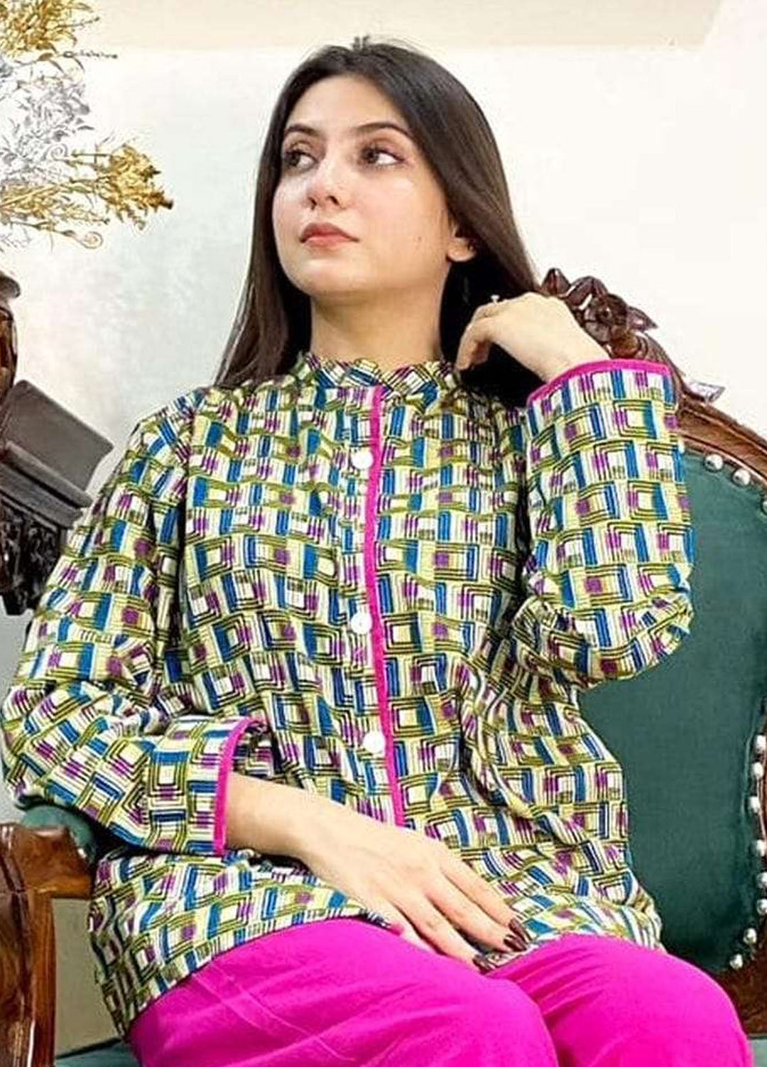 Urban Cut Pret Printed Cotton 2 Piece Suit UC2PW00241