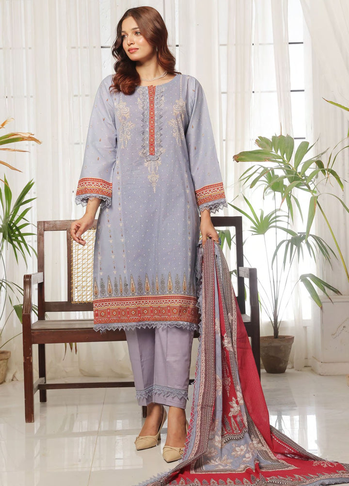 Urbane By Saphron Pret Printed Lawn 3 Piece Suit D-04