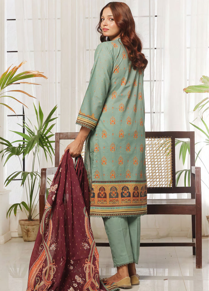 Urbane By Saphron Pret Printed Lawn 3 Piece Suit D-05