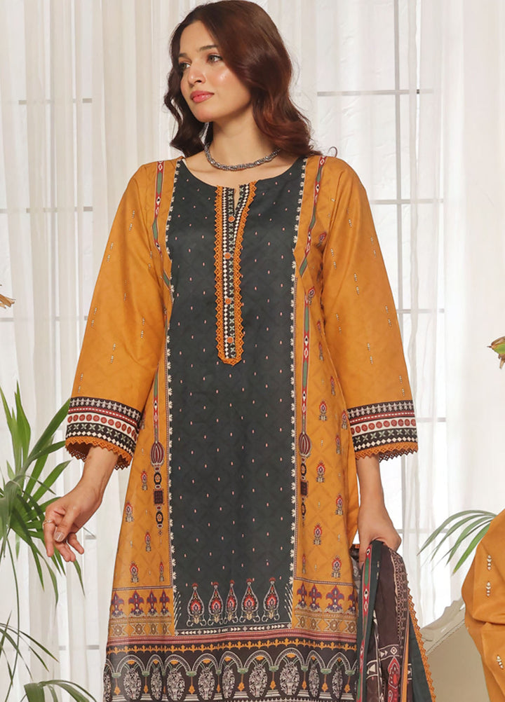 Urbane By Saphron Pret Printed Lawn 3 Piece Suit D-09