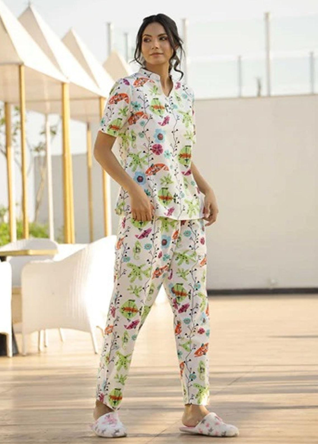 Valerie Pret  Cotton 2 Piece ARJ-PJ-02-FISH