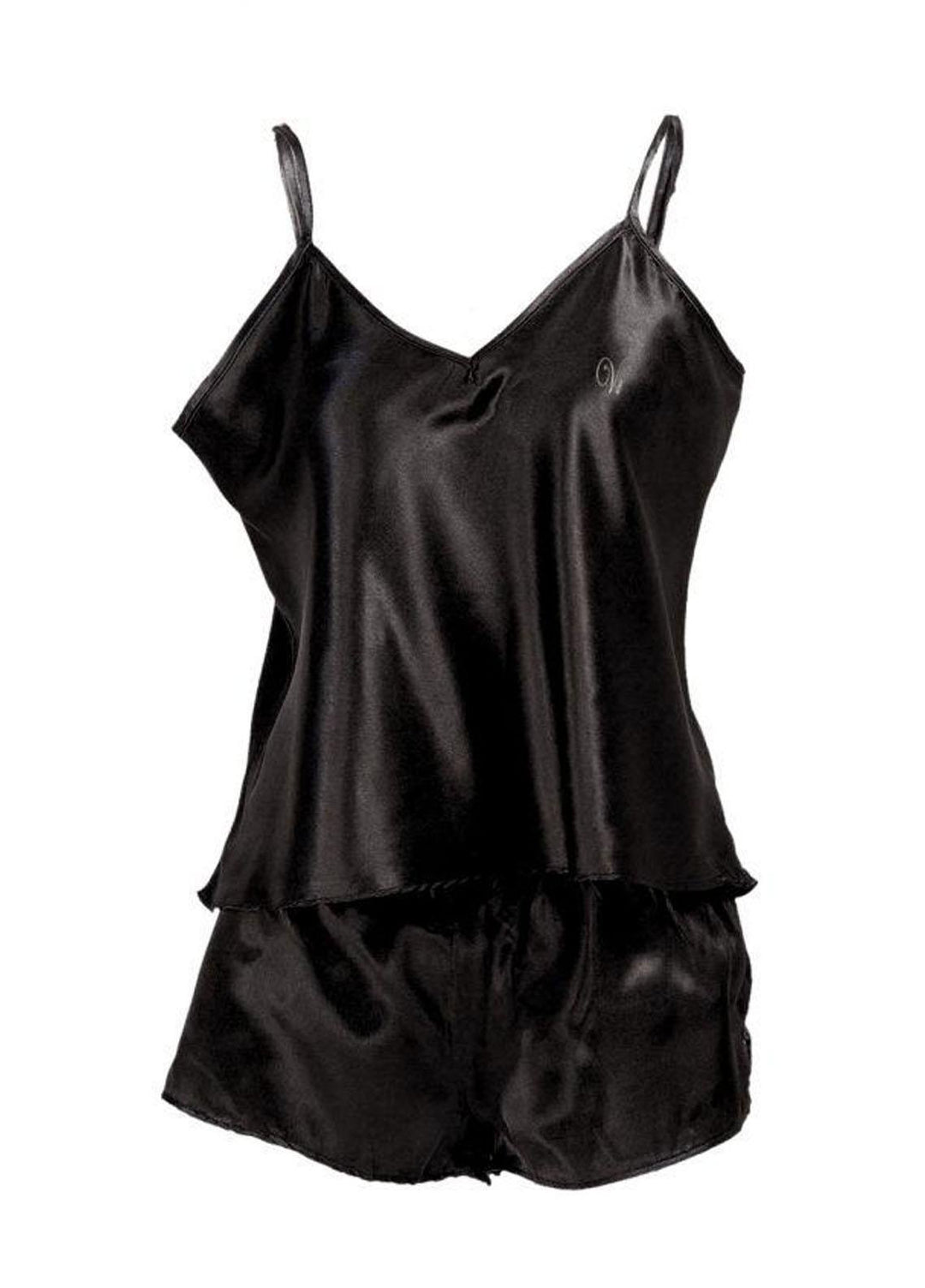 Valerie Night Wear  Satin Cami Set CAM 01 BK