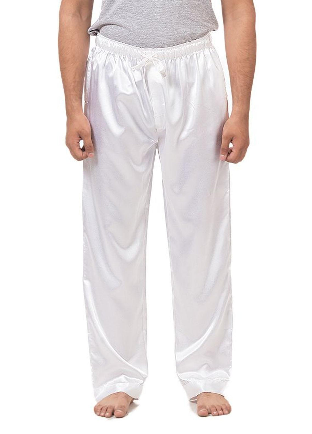 Valerie Satin  Pants for Men -  MSP01-WH