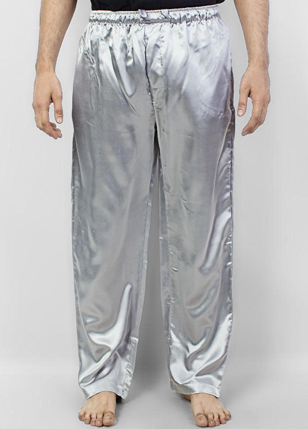 Valerie Satin  Pants for Men -  MSP01-SLV