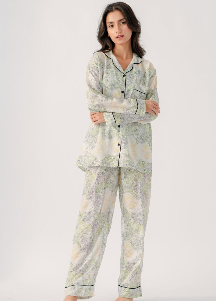 Valerie Pajama Set Printed Lawn 2 Piece Suit VL-PJ-LWN-001