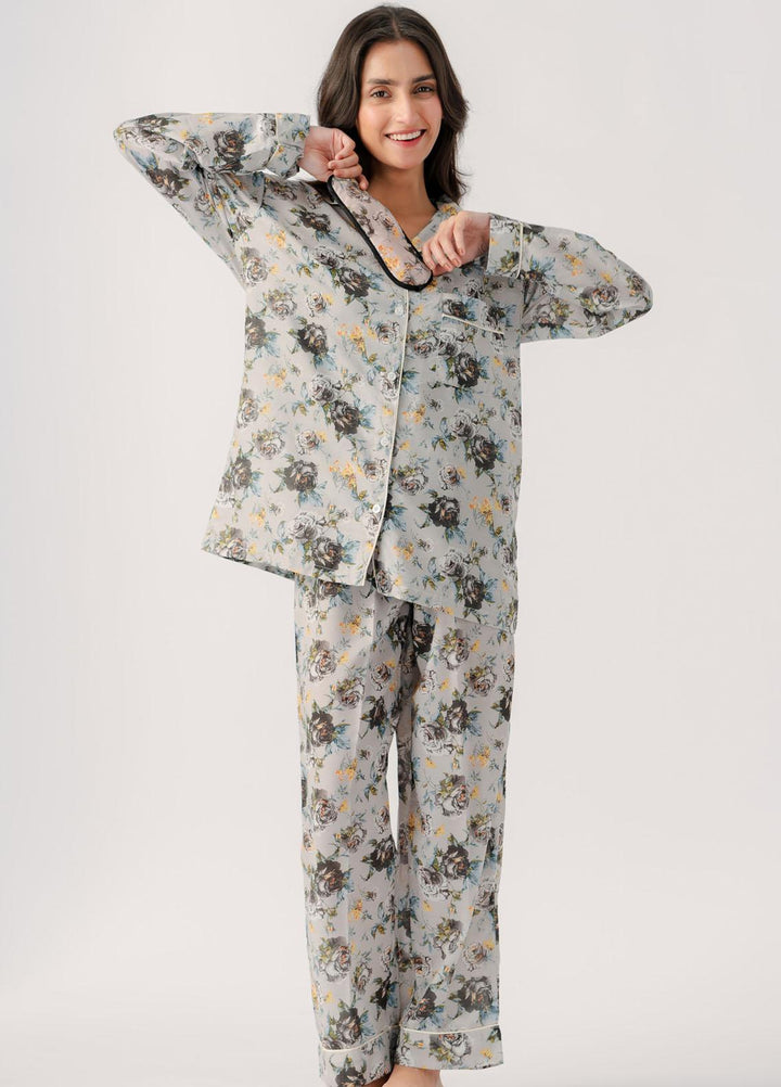 Valerie Pajama Set Printed Lawn 2 Piece Suit VL-PJ-LWN-004