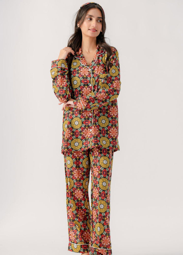 Valerie Pajama Set Printed Lawn 2 Piece Suit VL-PJ-LWN-008