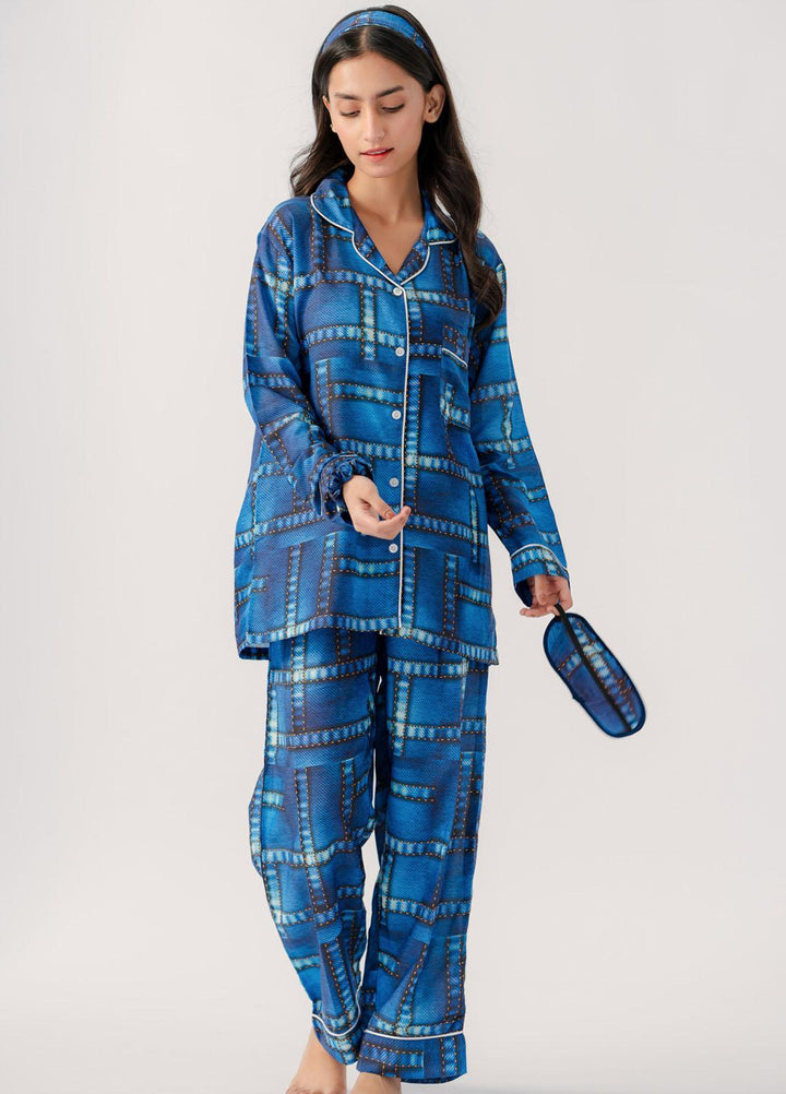 Valerie Pajama Set Printed Lawn 2 Piece Suit VL-PJ-LWN-009