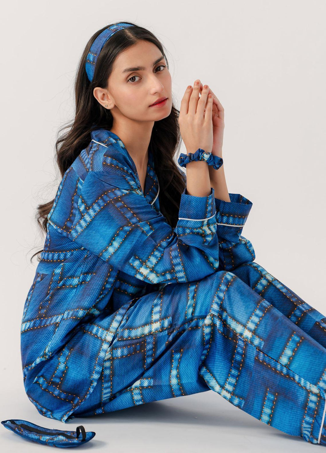 Valerie Pajama Set Printed Lawn 2 Piece Suit VL-PJ-LWN-009