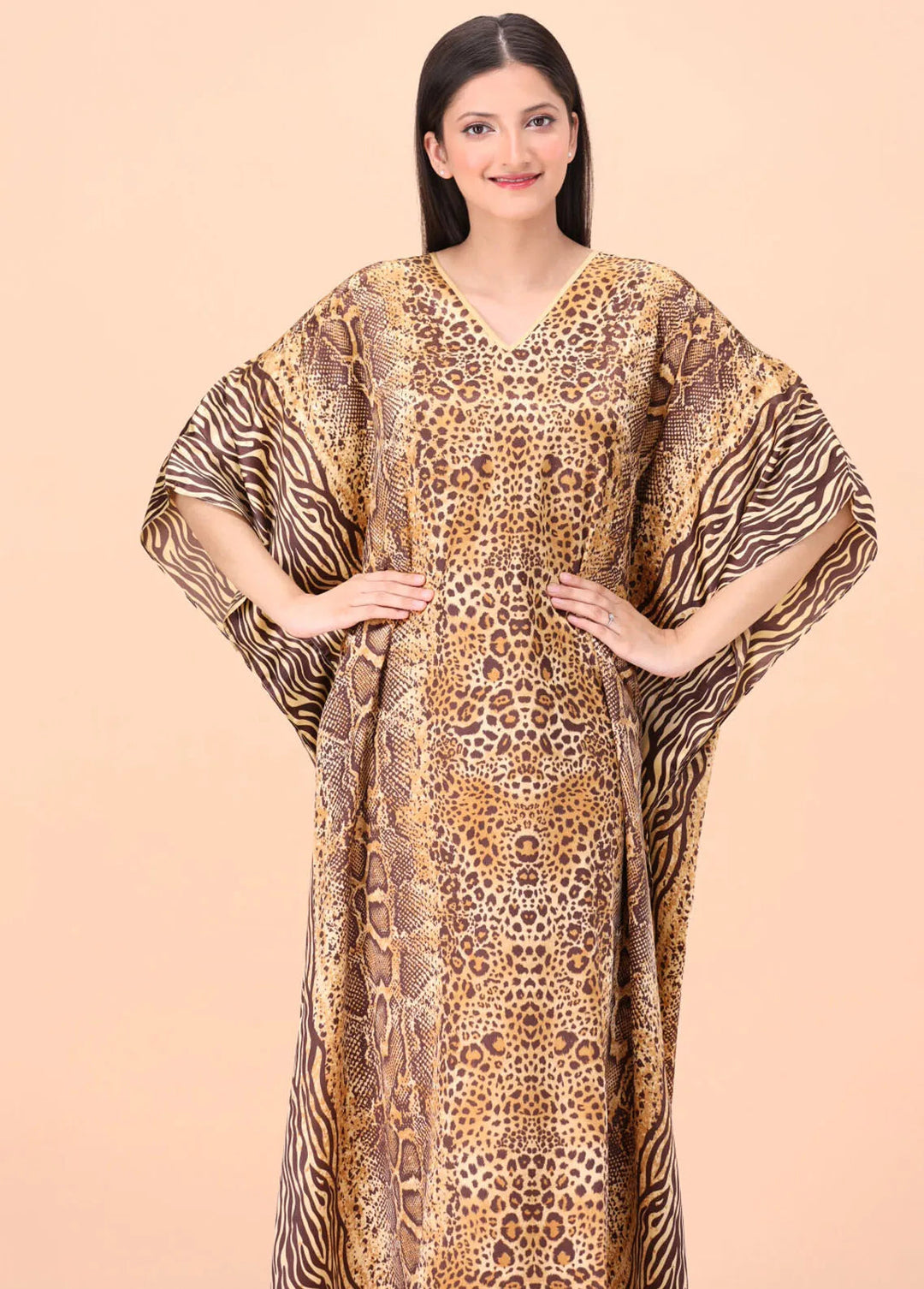 Valerie Pret  Polyester Kaftan ARJ-CAF-03C4