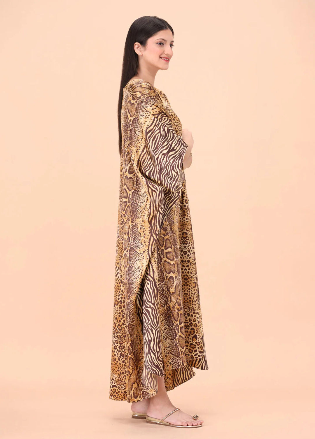 Valerie Pret  Polyester Kaftan ARJ-CAF-03C4