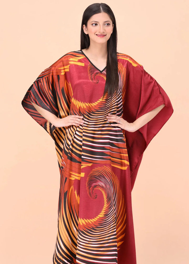 Valerie Pret  Polyester Kaftan ARJ-CAF-16