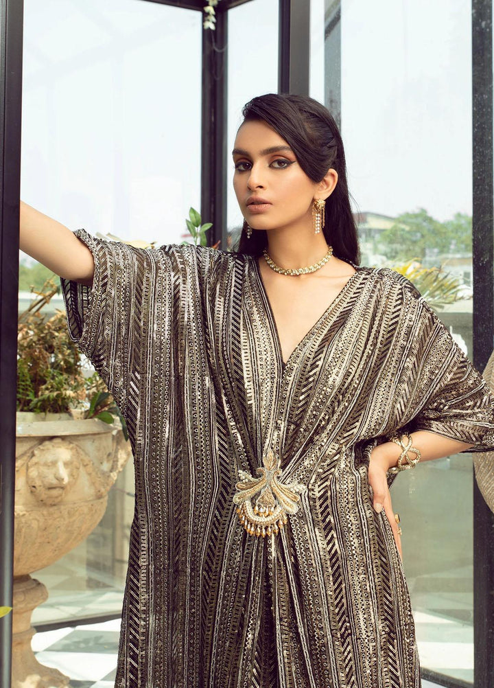 Vanya Party Wear Net Stitched Kaftan FJ-01