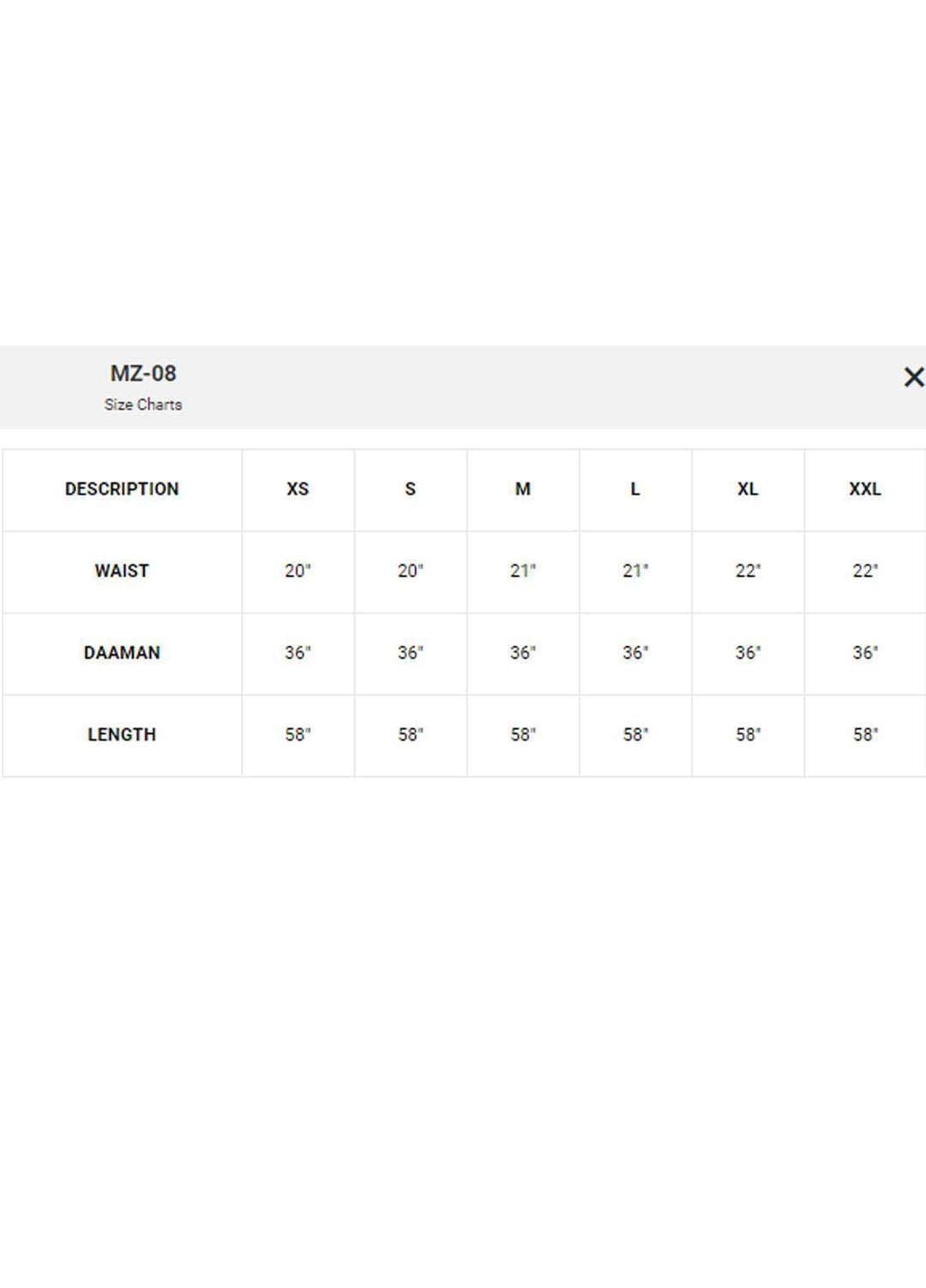 Vanya Formal Wear Net Pret Kaftan MZ-08