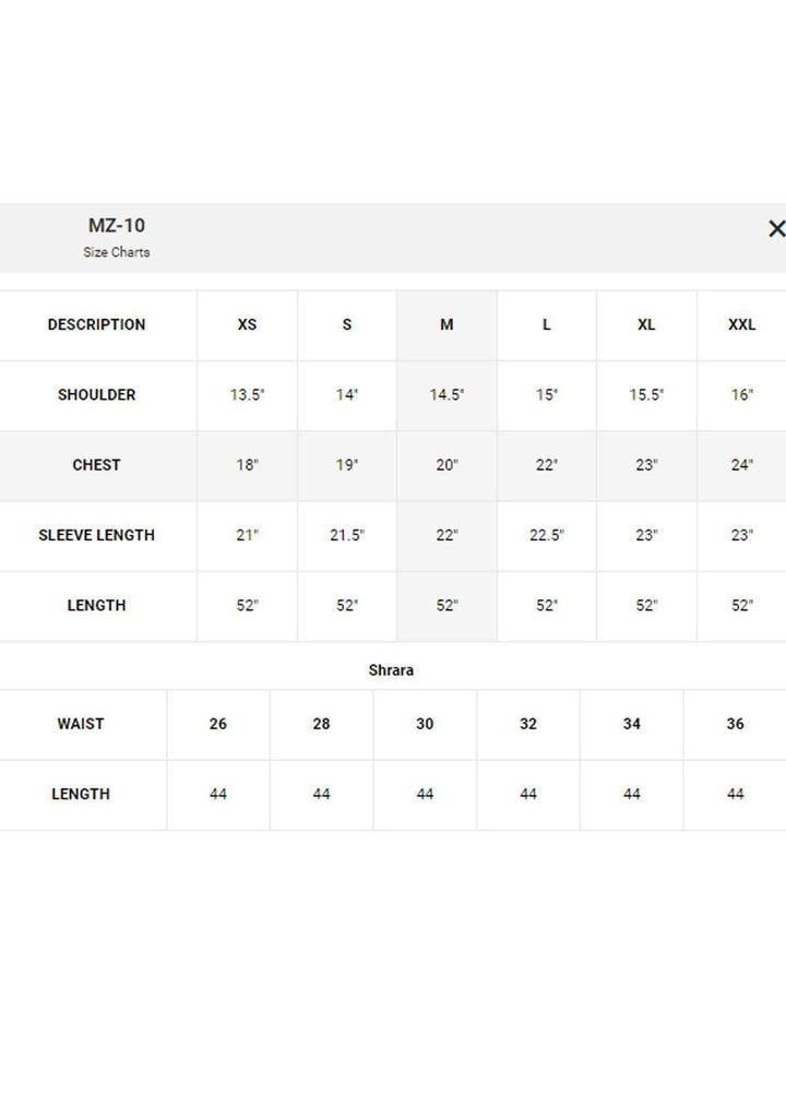 Vanya Formal Wear Organza Pret 4 Piece MZ-10