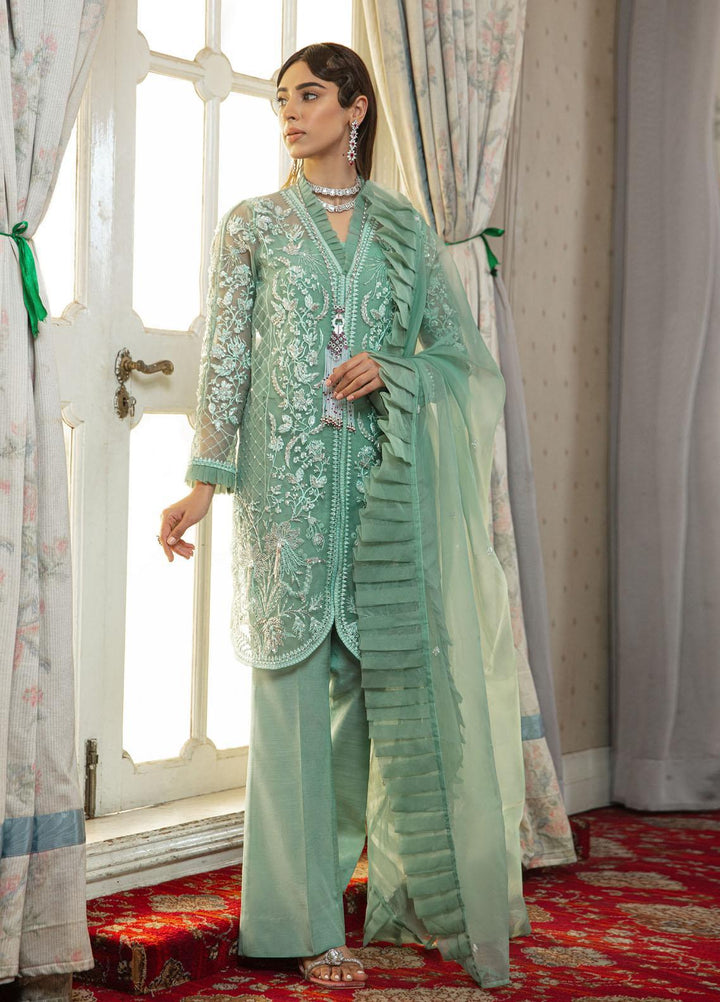 Vanya Formal Wear Organza Pret 3 Piece Suit MZ-01