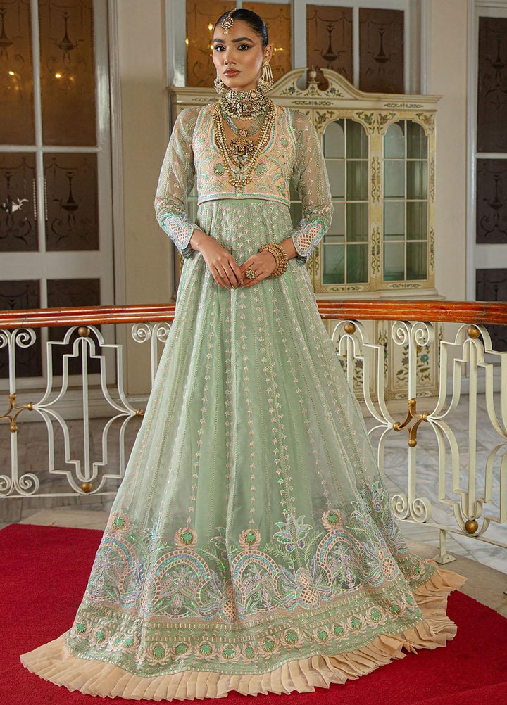 Vanya Formal Wear Organza Pret 3 Piece Suit MZ-02