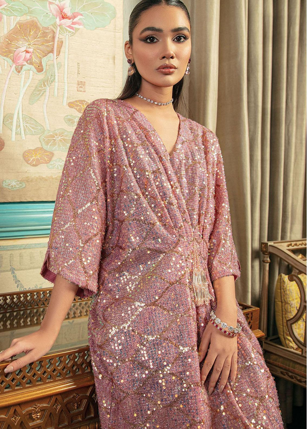 Vanya Formal Wear Moonlight Pret Kaftan MZ-12