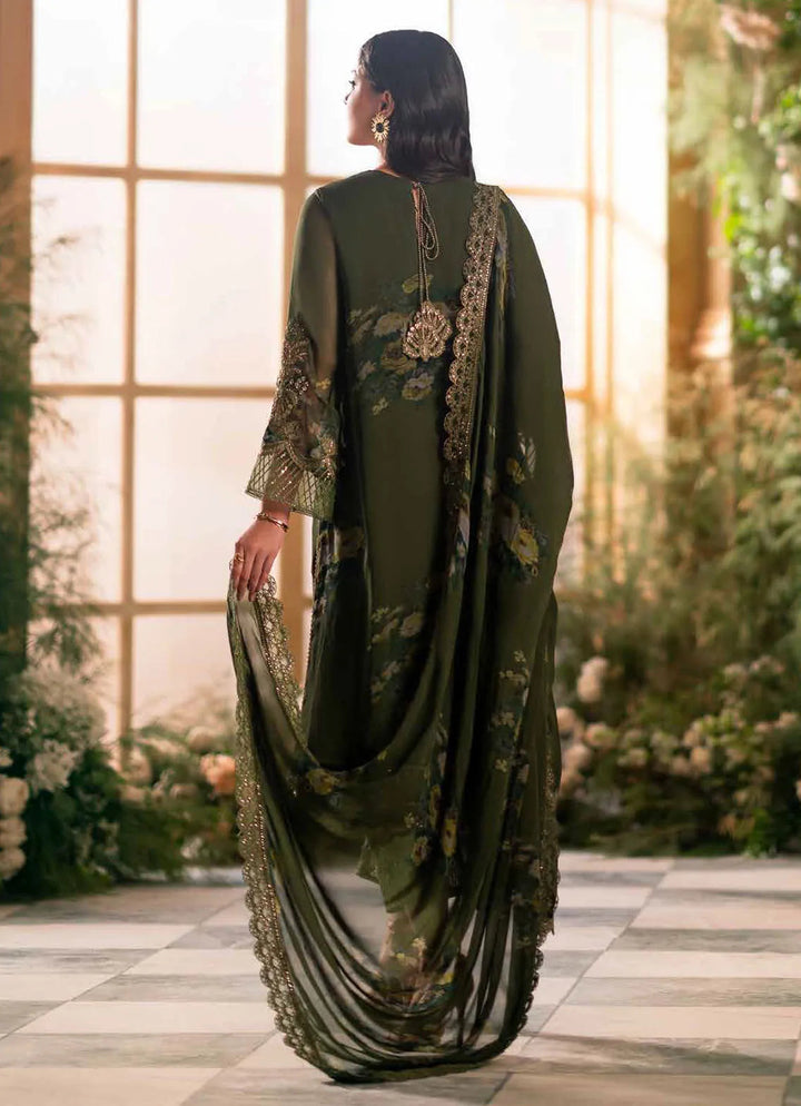 Vasal by Charizma Embroidered Chiffon Suit Unstitched 4 Piece CRZ24V VSL 5-06 - Luxury Chiffon