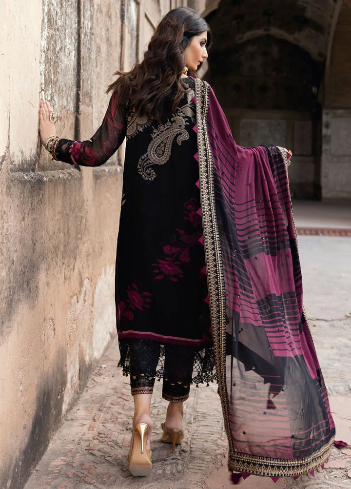 Vasal by Charizma Embroidered Chiffon Suit Unstitched 4 Piece CRZ24V2 VSL5-10 - Formal Collection