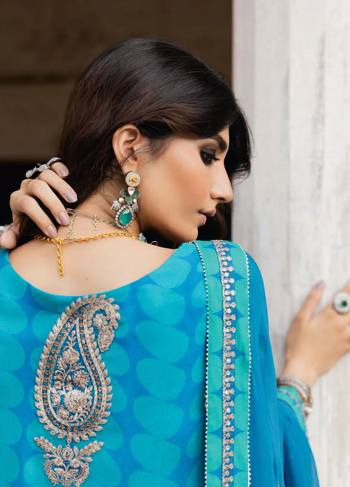 Vasal by Charizma Embroidered Chiffon Suit Unstitched 4 Piece CRZ24V2 VSL5-16 - Formal Collection