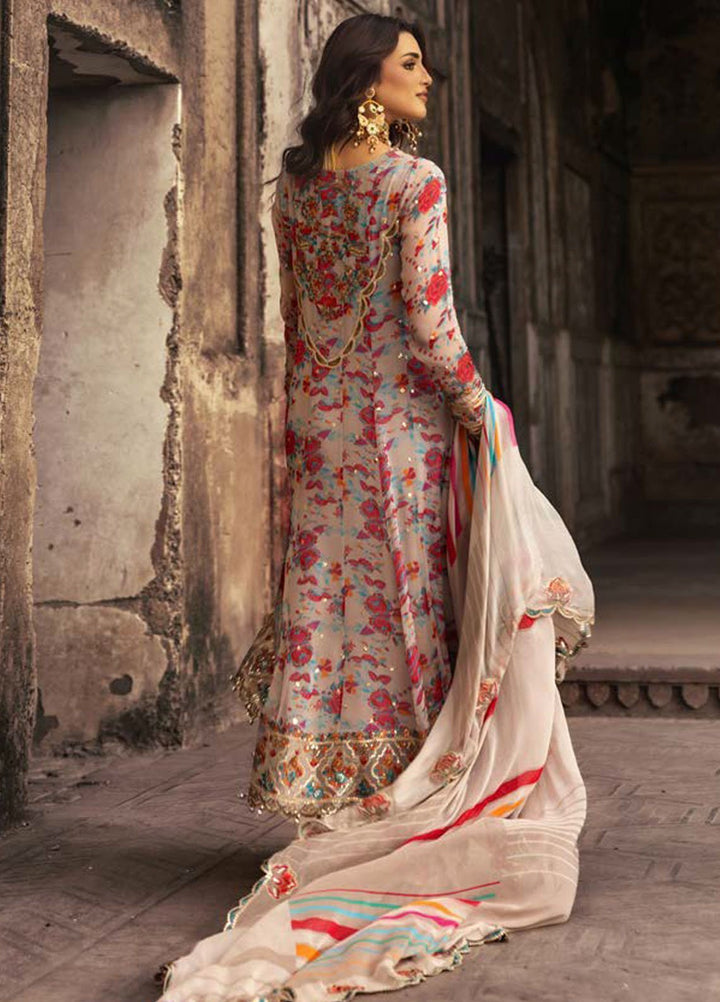 Vasal by Charizma Embroidered Chiffon Suits Unstitched 4 Piece CRZ25VLC VSL25-08 - Luxury Collection