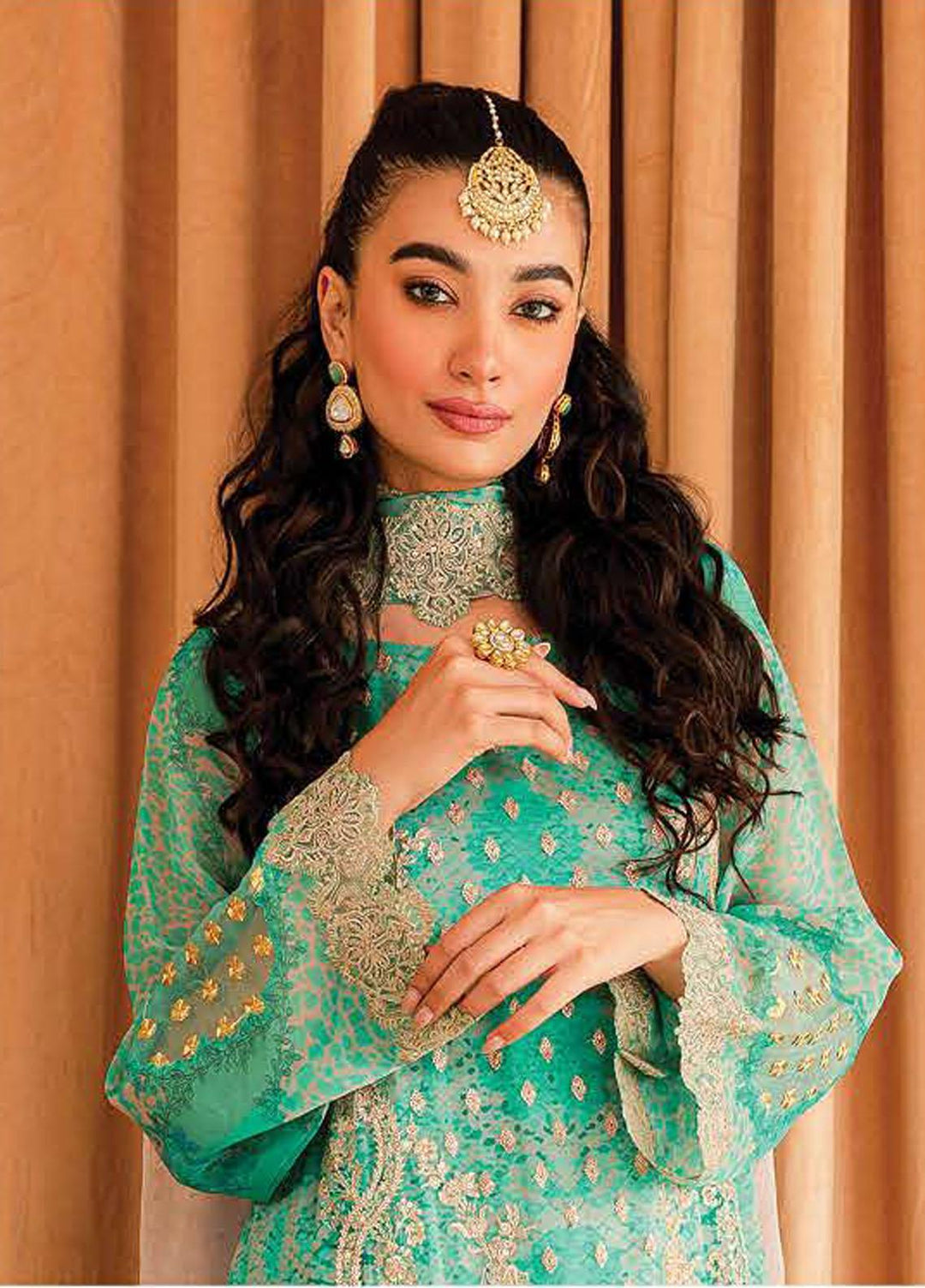 Vasal By Charizma Embroidered Chiffon Suits Unstitched 4 Piece CRZ23VS VSL-02 - Festive Collection