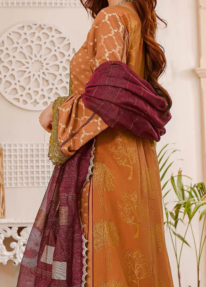 Vasl By Hadia Eman Embroidered Lawn Suits Unstitched 3 Piece HE22V HEVL-03 - Festive Collection