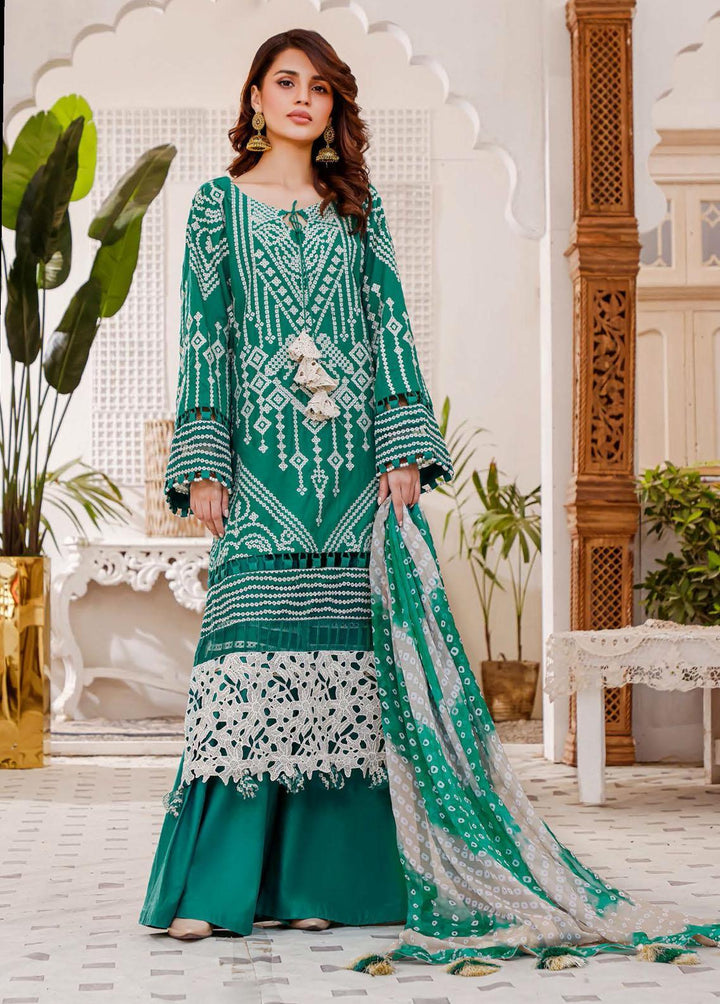 Vasl By Hadia Eman Embroidered Lawn Suits Unstitched 3 Piece HE22V HEVL-04 - Festive Collection