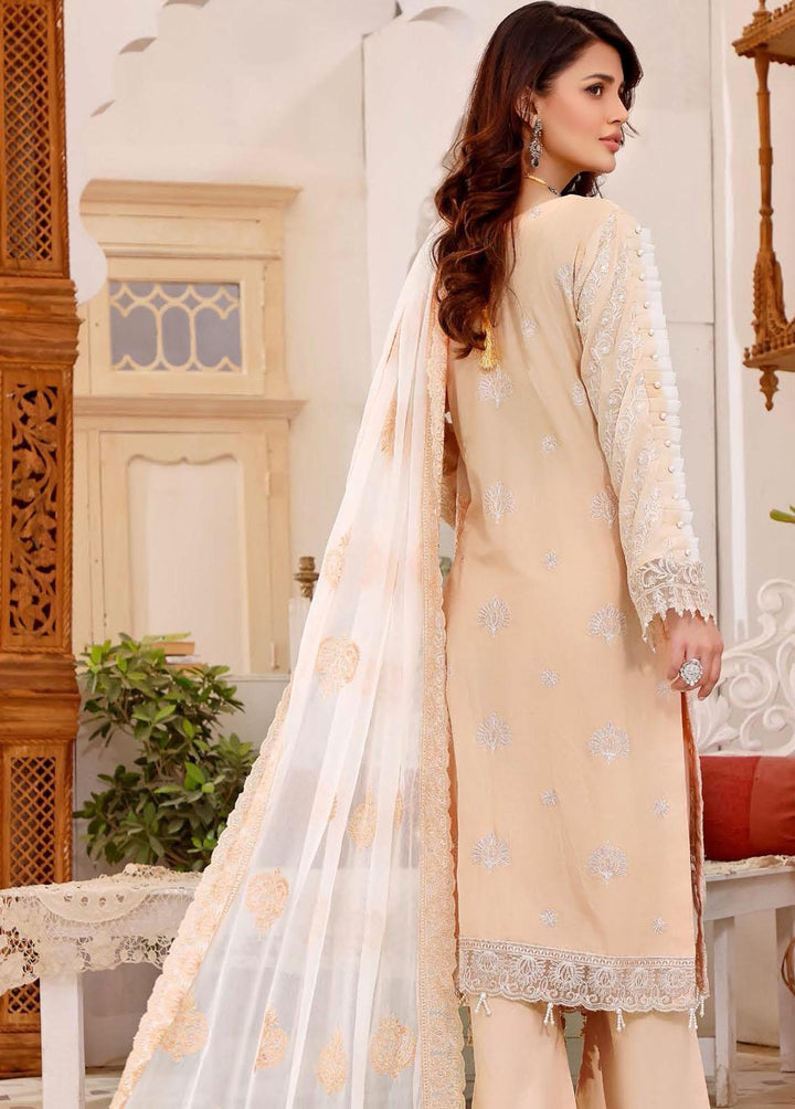 Vasl By Hadia Eman Embroidered Lawn Suits Unstitched 3 Piece HE22V HEVL-06 - Festive Collection