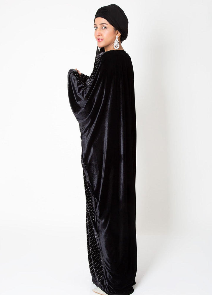 Abaya pk Casual Velvet Stitched Abaya ABA22VL PERNIA